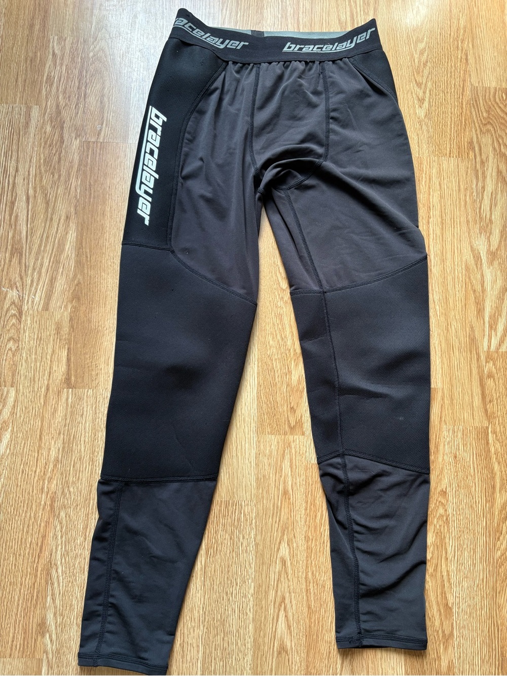 Bracelayer compression thermal base ski pants for men size L KX2 alpine